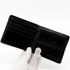 Loewe Puzzle Bifold Wallet Leather Black Compact Anagram — view 6