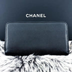Chanel Super New Wallet Coco Stitch Caviar — view 3