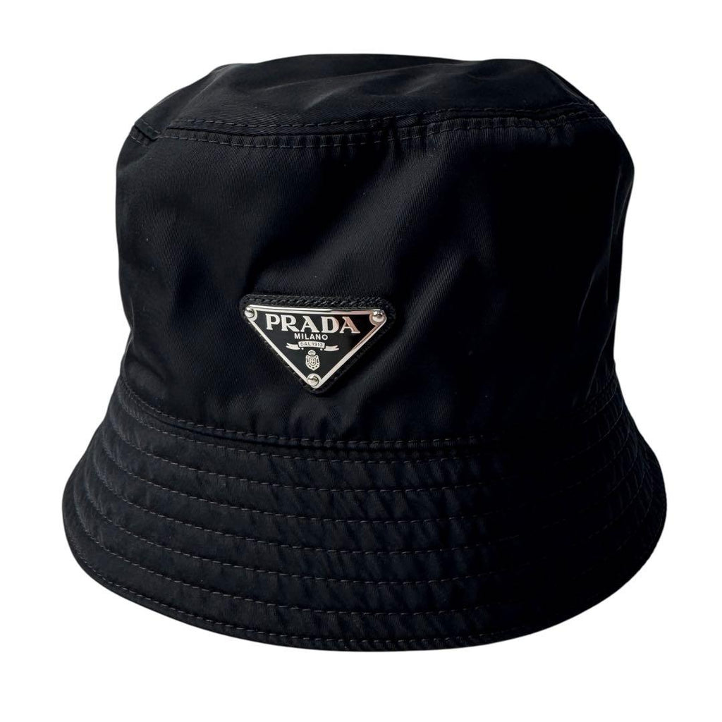 Prada Triangle Logo Bucket