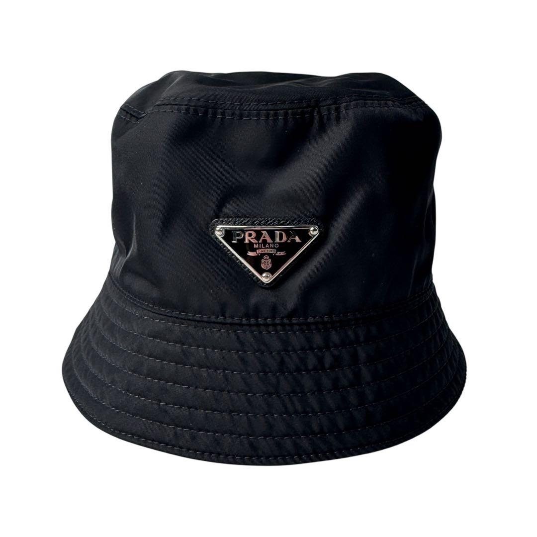 Prada Triangle Logo Bucket — view 2