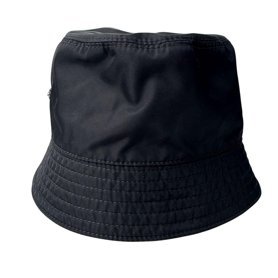 Prada Triangle Logo Bucket — view 4