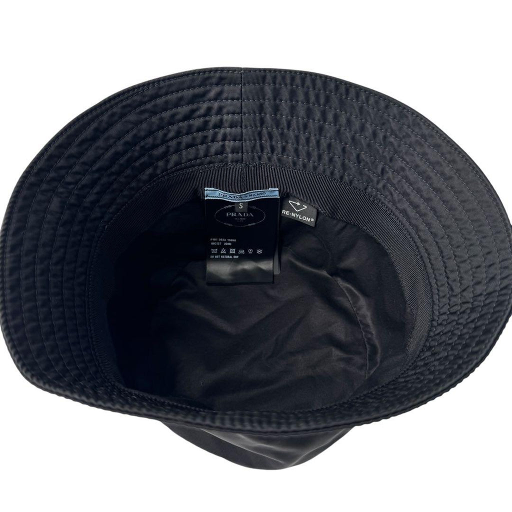 Prada Triangle Logo Bucket — view 6