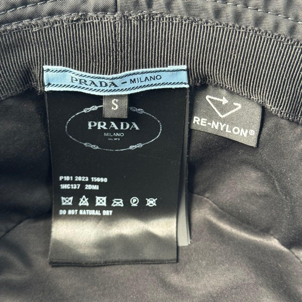 Prada Triangle Logo Bucket — view 7