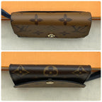Louis Vuitton Monogram Reverse Porto Mone Rosari Folded Wallet — view 3
