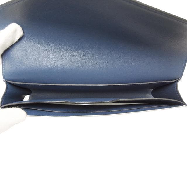 Hermes Passant Long Vaux-Ever Color Blue Agat — view 3
