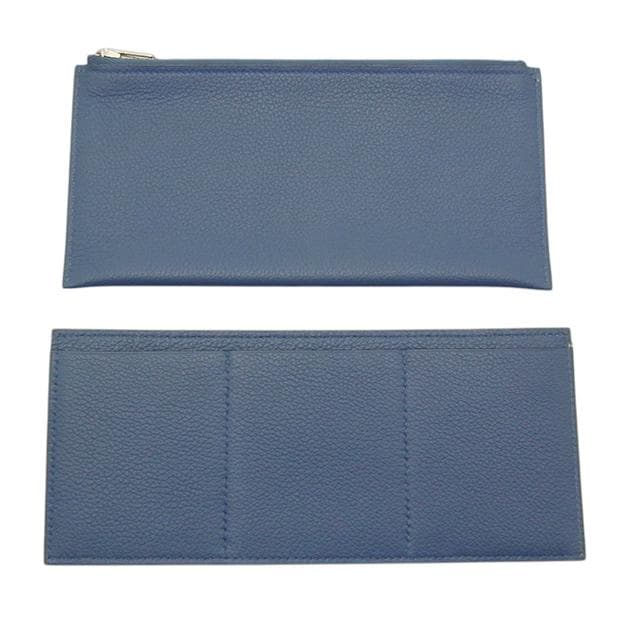 Hermes Passant Long Vaux-Ever Color Blue Agat — view 4
