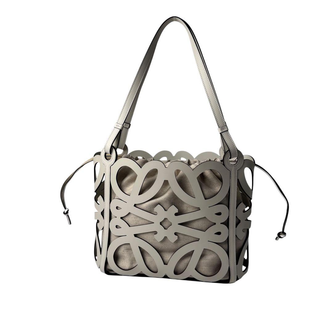 Loewe Anagram Cutout Tote Bag