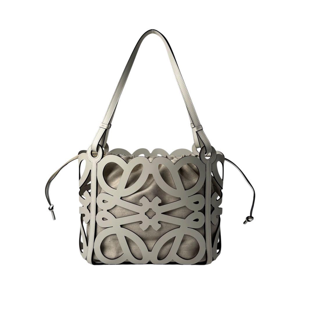 Loewe Anagram Cutout Tote Bag