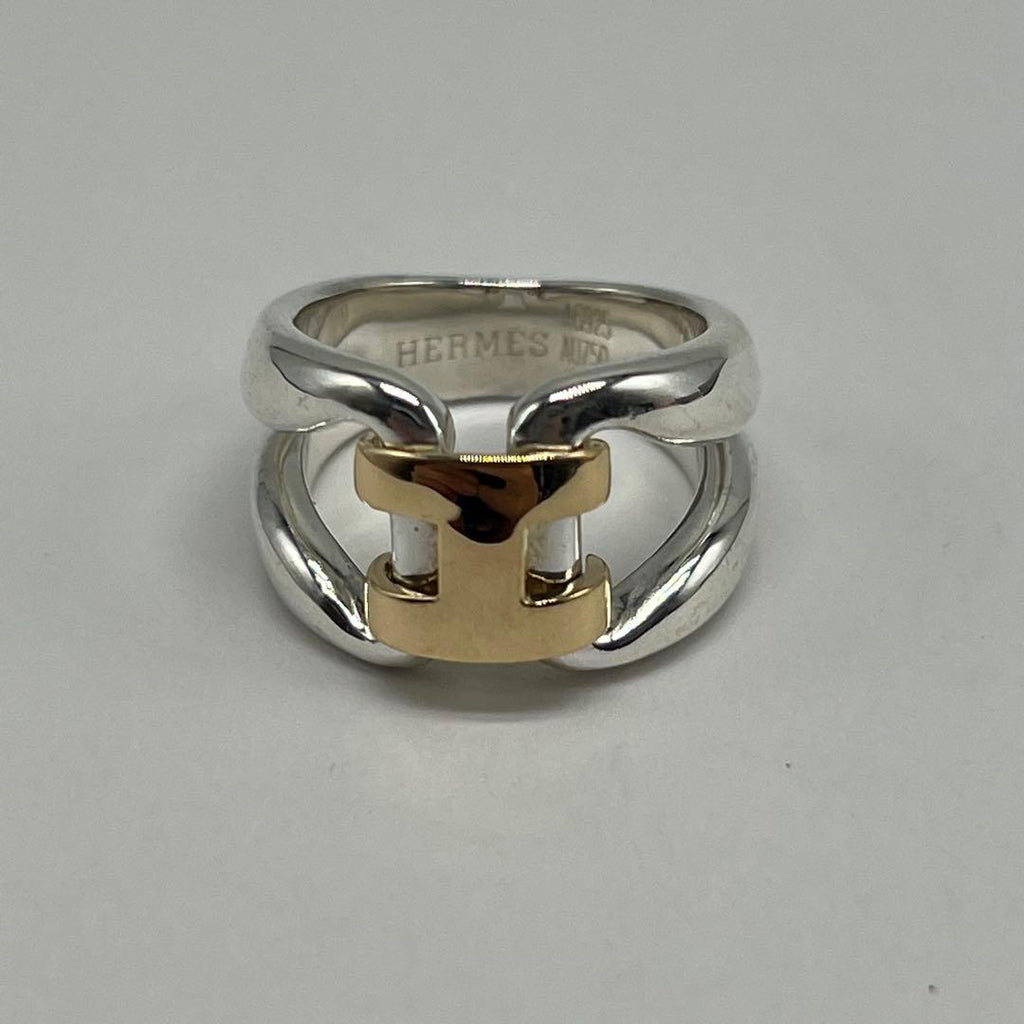 Hermes History Ring YG — view 2