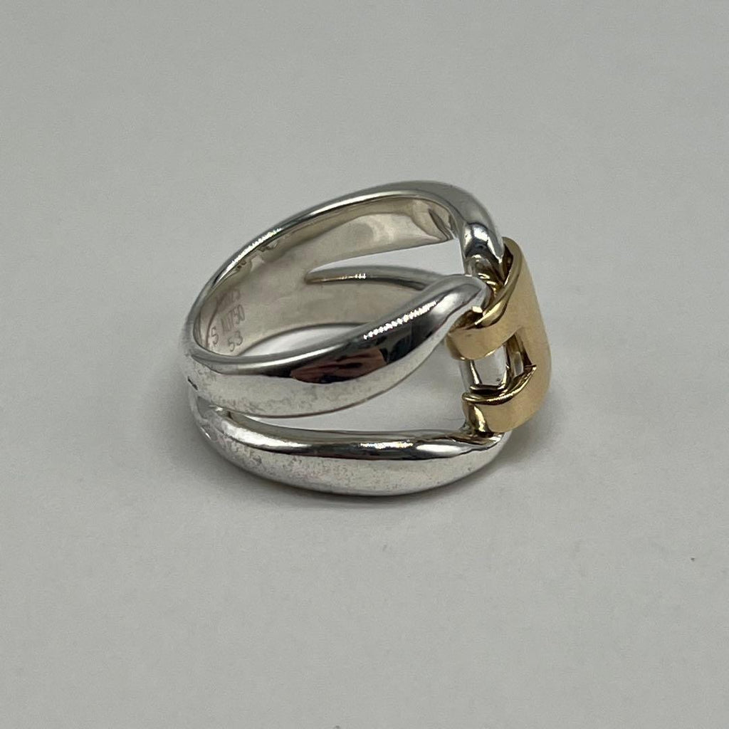 Hermes History Ring YG — view 5
