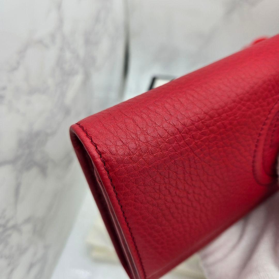 Gucci Soho GG Wallet Red — view 4