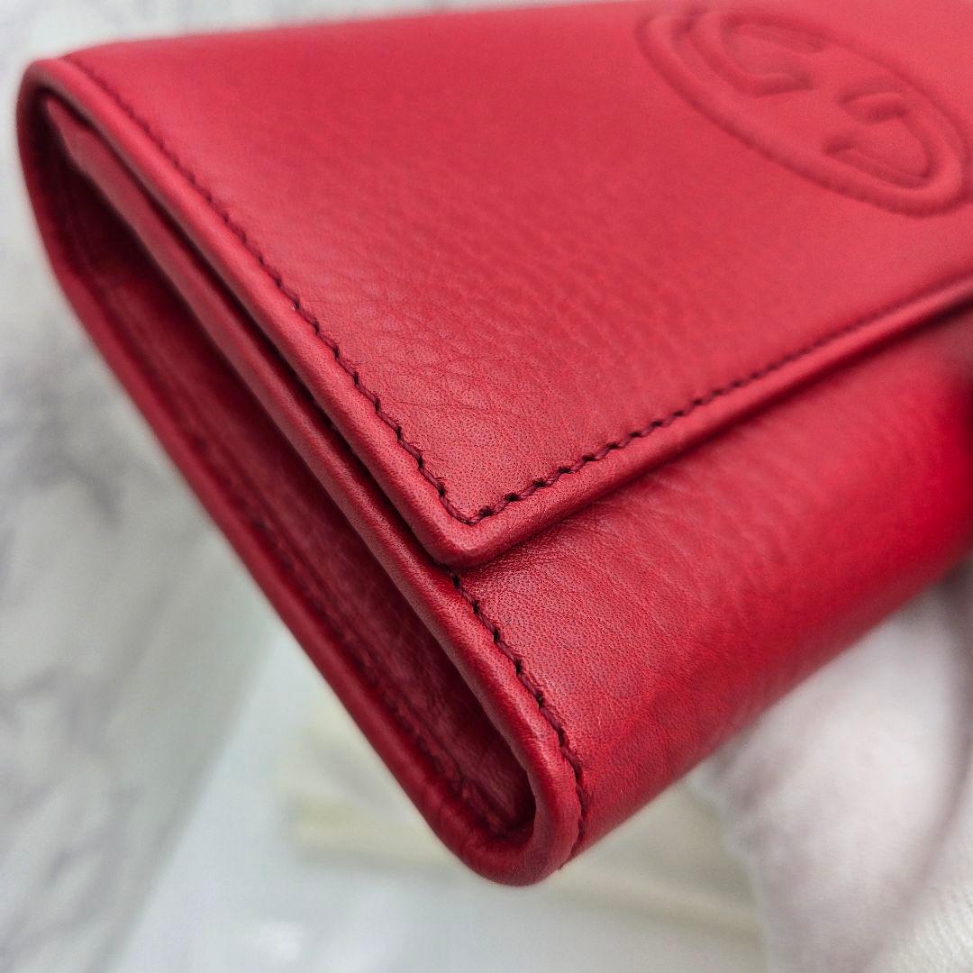 Gucci Soho GG Wallet Red — view 5
