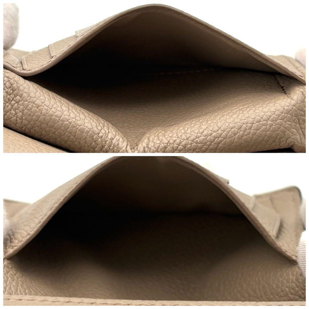 Louis Vuitton Wallet Empreinte Portefeuille Clair Beige — view 6