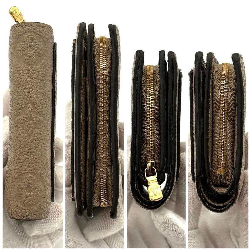 Louis Vuitton Wallet Empreinte Portefeuille Clair Beige — view 7