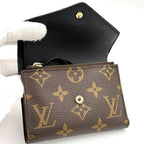 Louis Vuitton Monogram Reverse Victorine Brown Wallet and — view 3