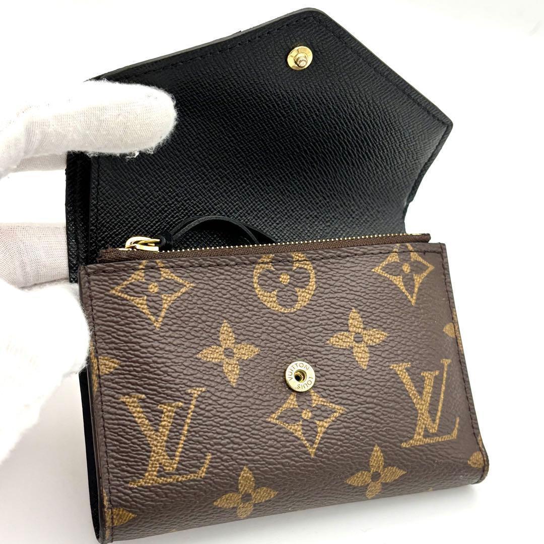 Louis Vuitton Monogram Reverse Victorine Brown Wallet and — view 3