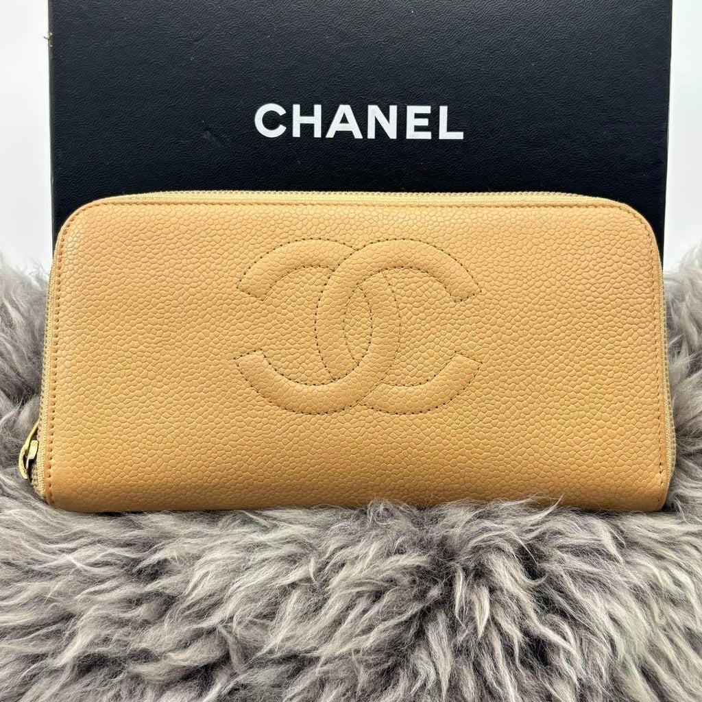 Chanel Wallet Coco Stitch Round