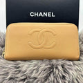 Chanel Wallet Coco Stitch Round