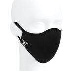 Louis Vuitton Mask Maillard Black XL Embroidered Pouch Warm Pollen — view 3
