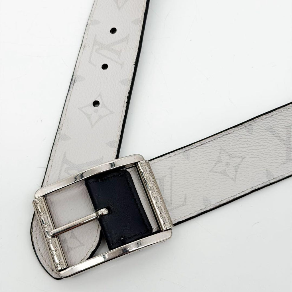 Louis Vuitton Ceinture Reverso Taigarama Reversible Leather Belt — view 3