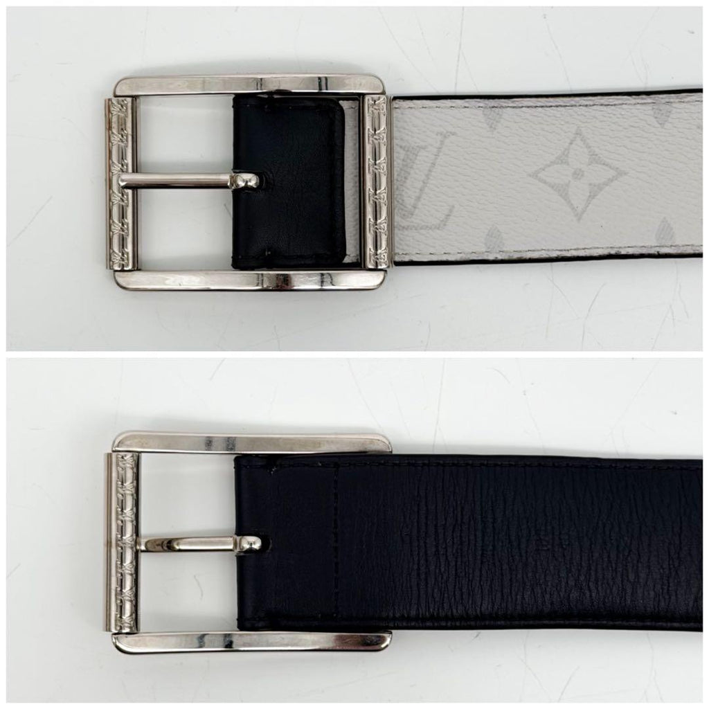 Louis Vuitton Ceinture Reverso Taigarama Reversible Leather Belt — view 6