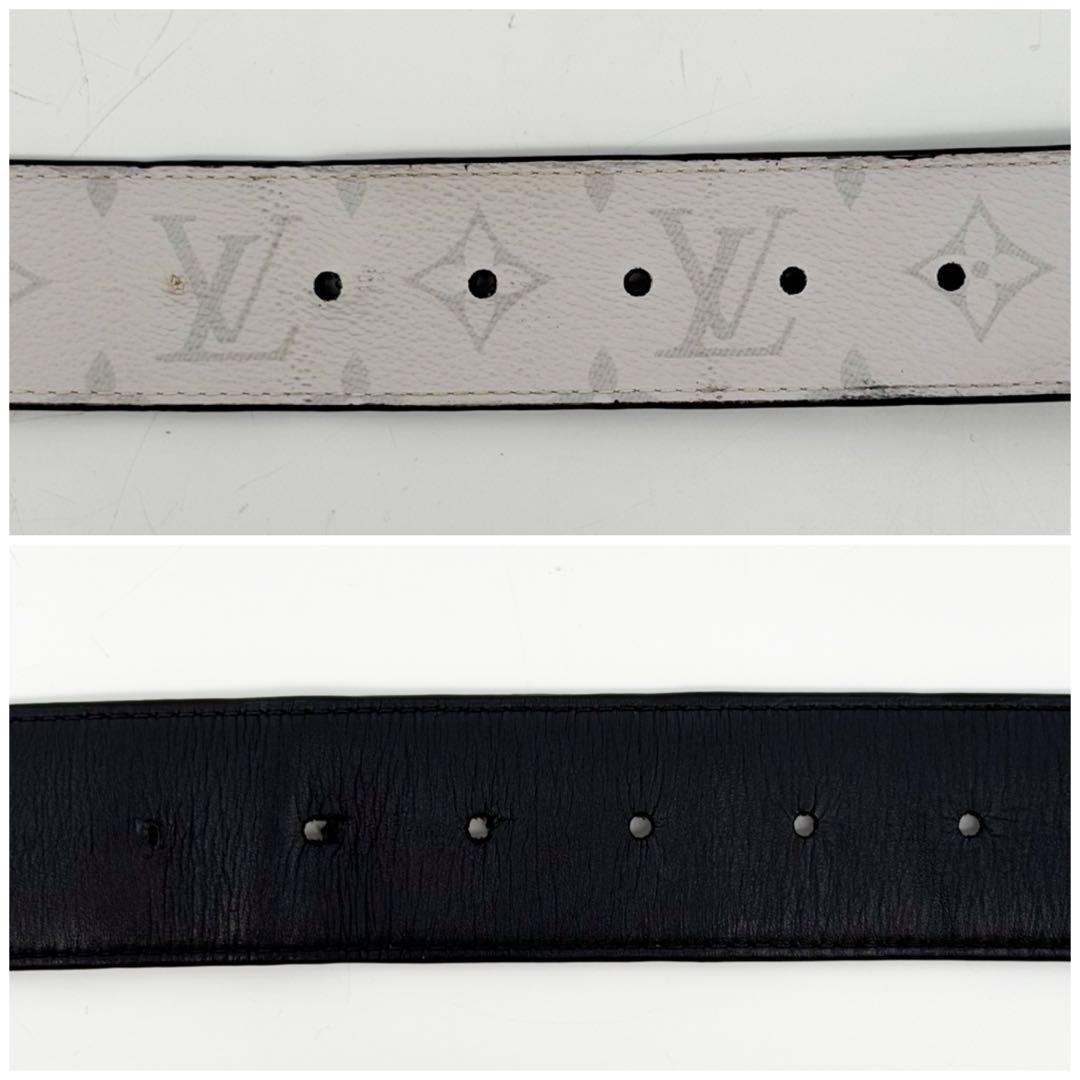 Louis Vuitton Ceinture Reverso Taigarama Reversible Leather Belt — view 7