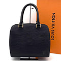 Louis Vuitton Epi Pont Neuf Handbag Noir Black