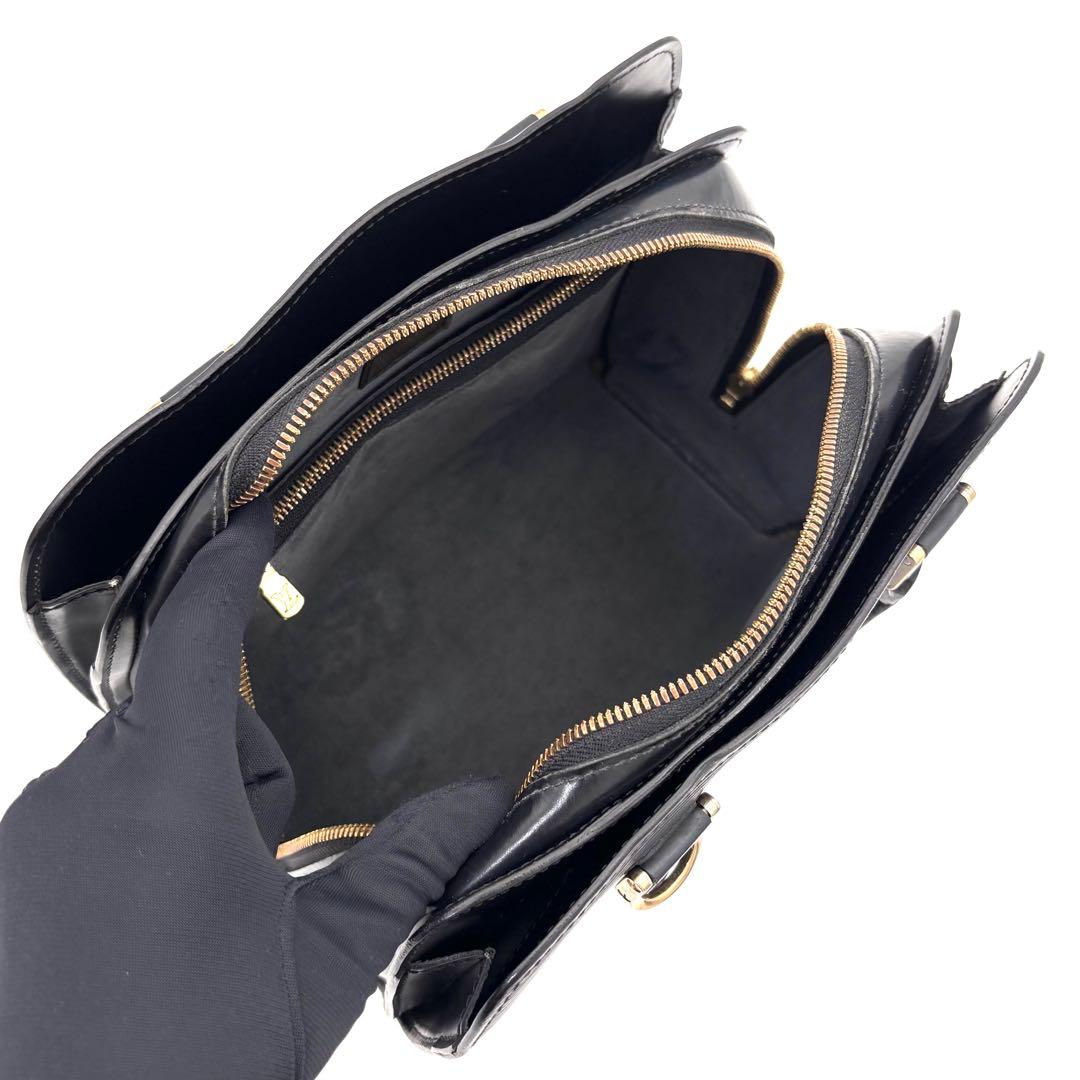 Louis Vuitton Epi Pont Neuf Handbag Noir Black — view 3