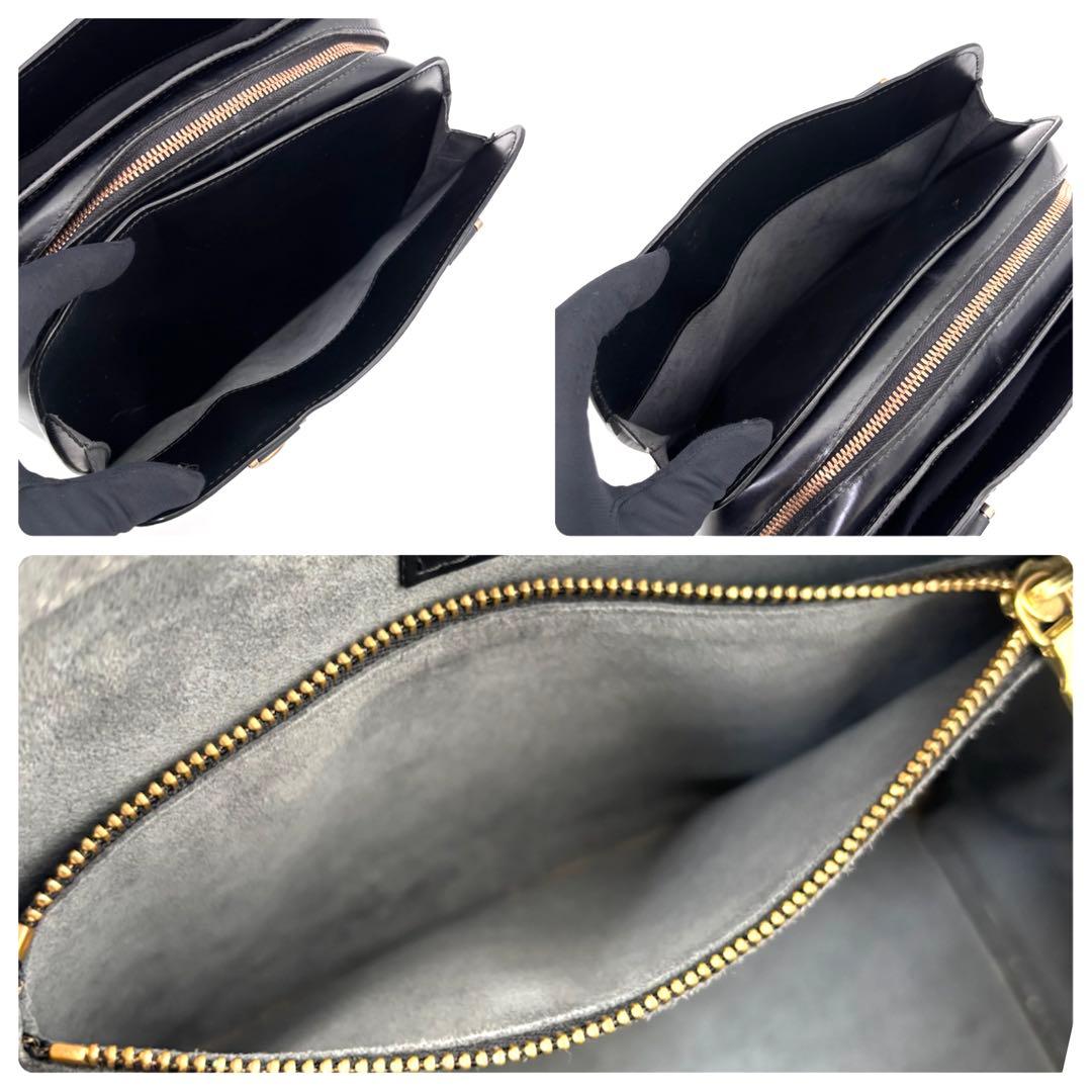 Louis Vuitton Epi Pont Neuf Handbag Noir Black — view 4