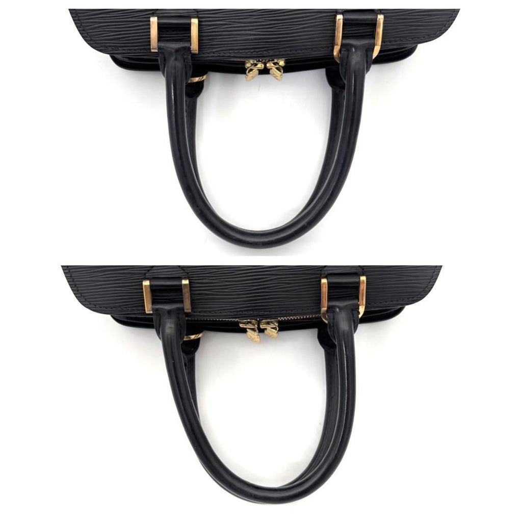 Louis Vuitton Epi Pont Neuf Handbag Noir Black — view 7