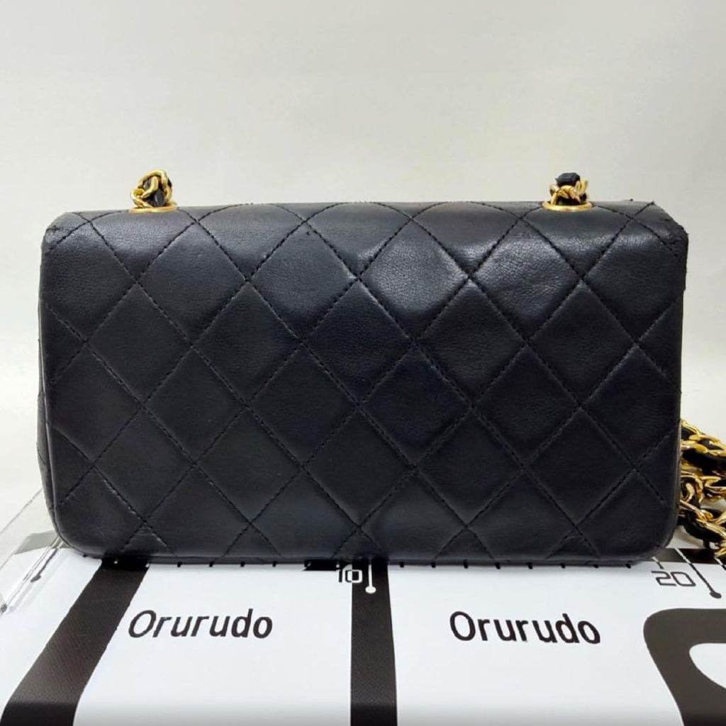 Chanel Lambskin Full Flap Quilted Chain Shoulder — view 2