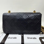 Chanel Lambskin Full Flap Quilted Chain Shoulder — view 2