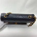 Chanel Lambskin Full Flap Quilted Chain Shoulder — view 4