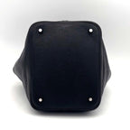 Hermes Picotin Lock MM Taurillon Clemence Black Handbag — view 4