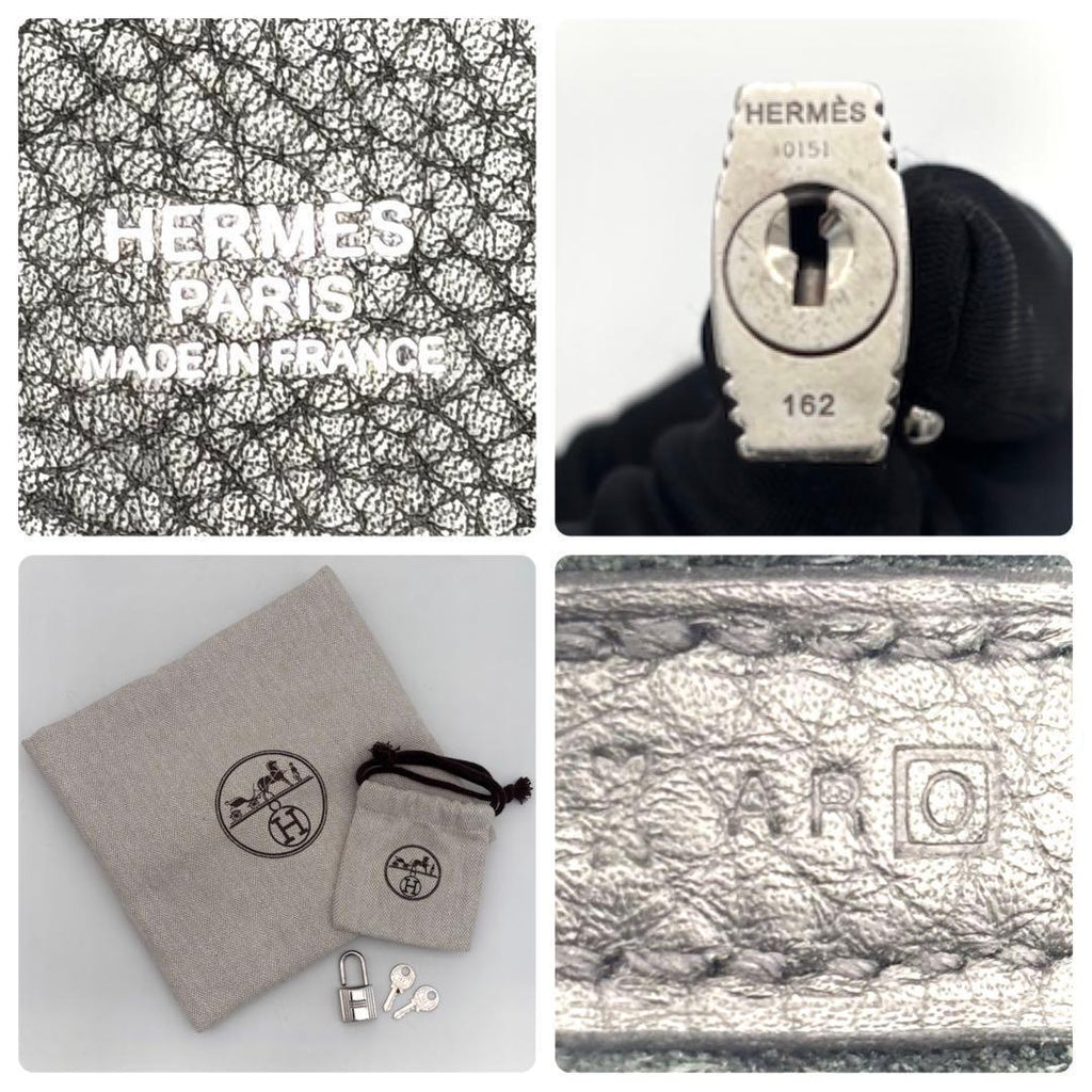 Hermes Picotin Lock MM Taurillon Clemence Black Handbag — view 8