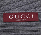 Gucci Logo Knit Rib Scarf Sweater — view 3