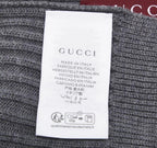 Gucci Logo Knit Rib Scarf Sweater — view 4