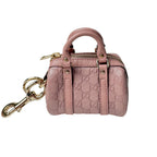 Gucci GG Blue Mus Coin Case Bag Charm