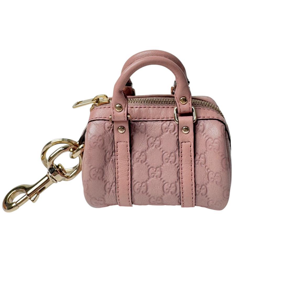 Gucci GG Blue Mus Coin Case Bag Charm