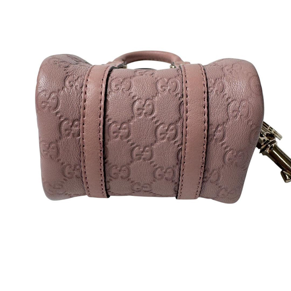 Gucci GG Blue Mus Coin Case Bag Charm