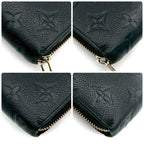 Louis Vuitton Zippy Wallet Monogram Empreinte Black — view 8