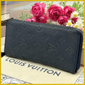 Louis Vuitton Monogram Taurillon Zippy Vertical Wallet