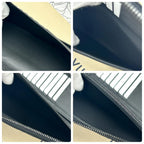 Louis Vuitton Monogram Taurillon Zippy Vertical Wallet — view 7