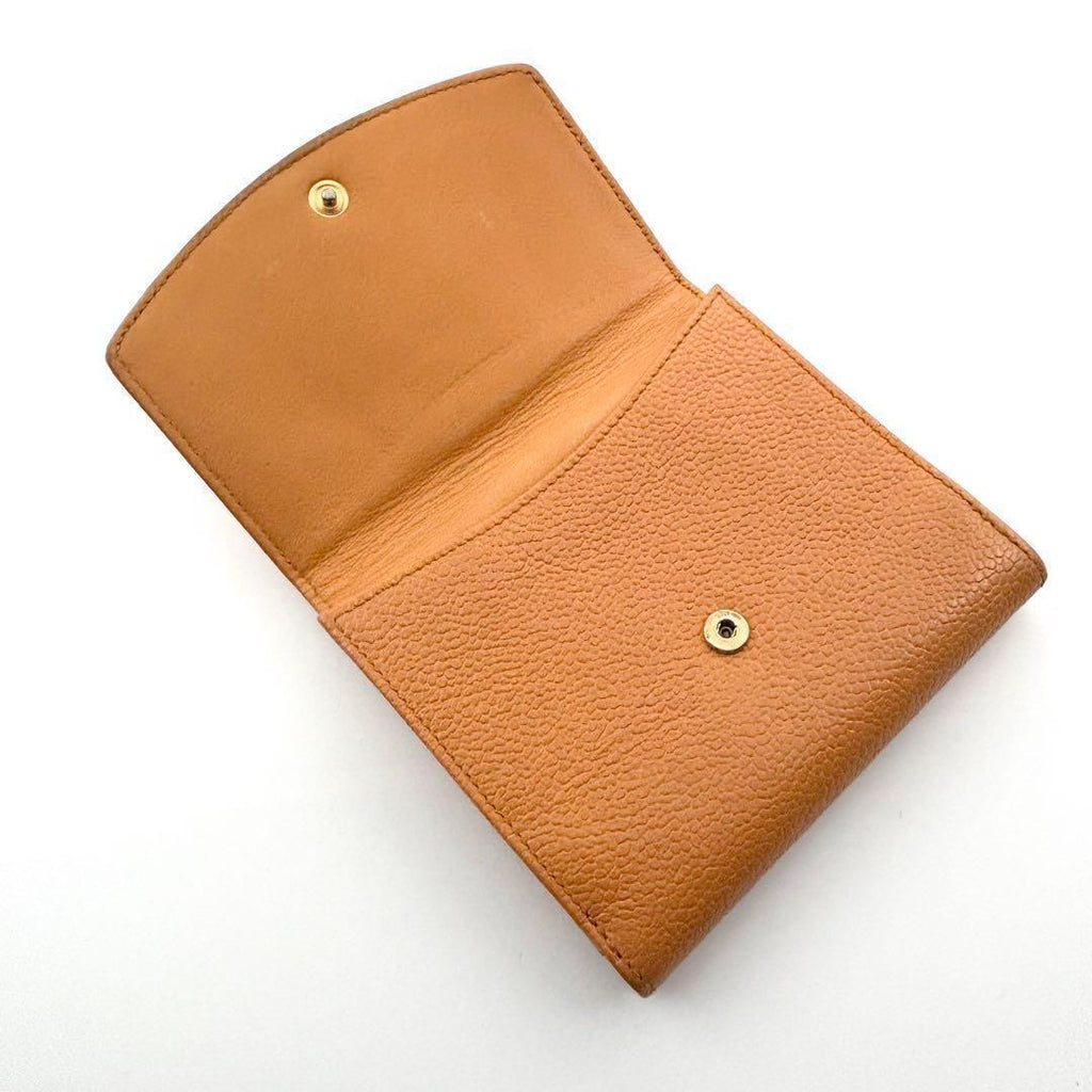 Chanel Wallet Jumbo CC Logo Caviar Snap Bifold — view 5