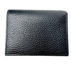 Gucci GG Marmont Leather Bifold Wallet Black Gold — view 3