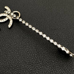 Chanel CC Logo Pin Brooch 01P Rhinestone Corsage — view 6