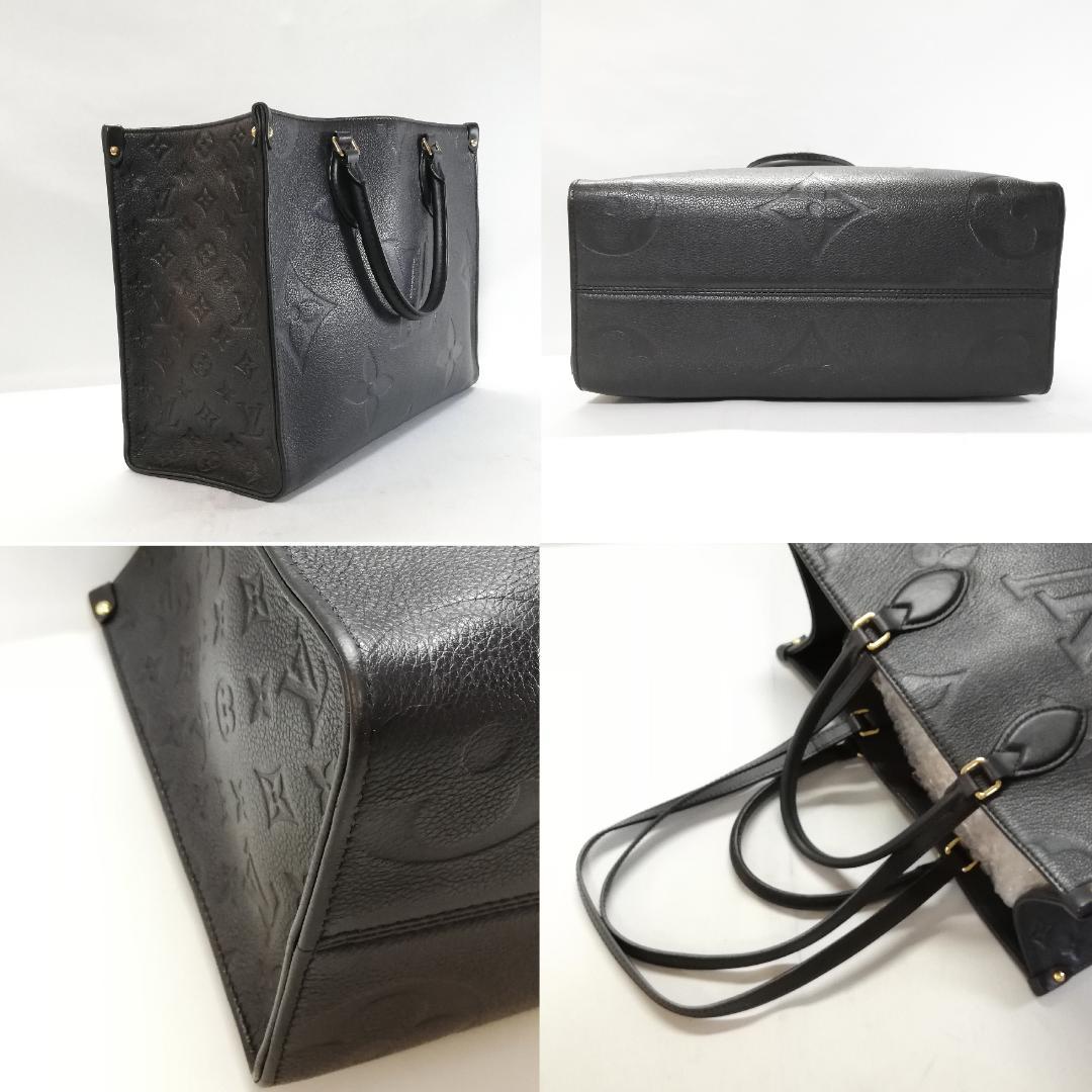 Louis Vuitton On The Go MM Black Tote Bag — view 3