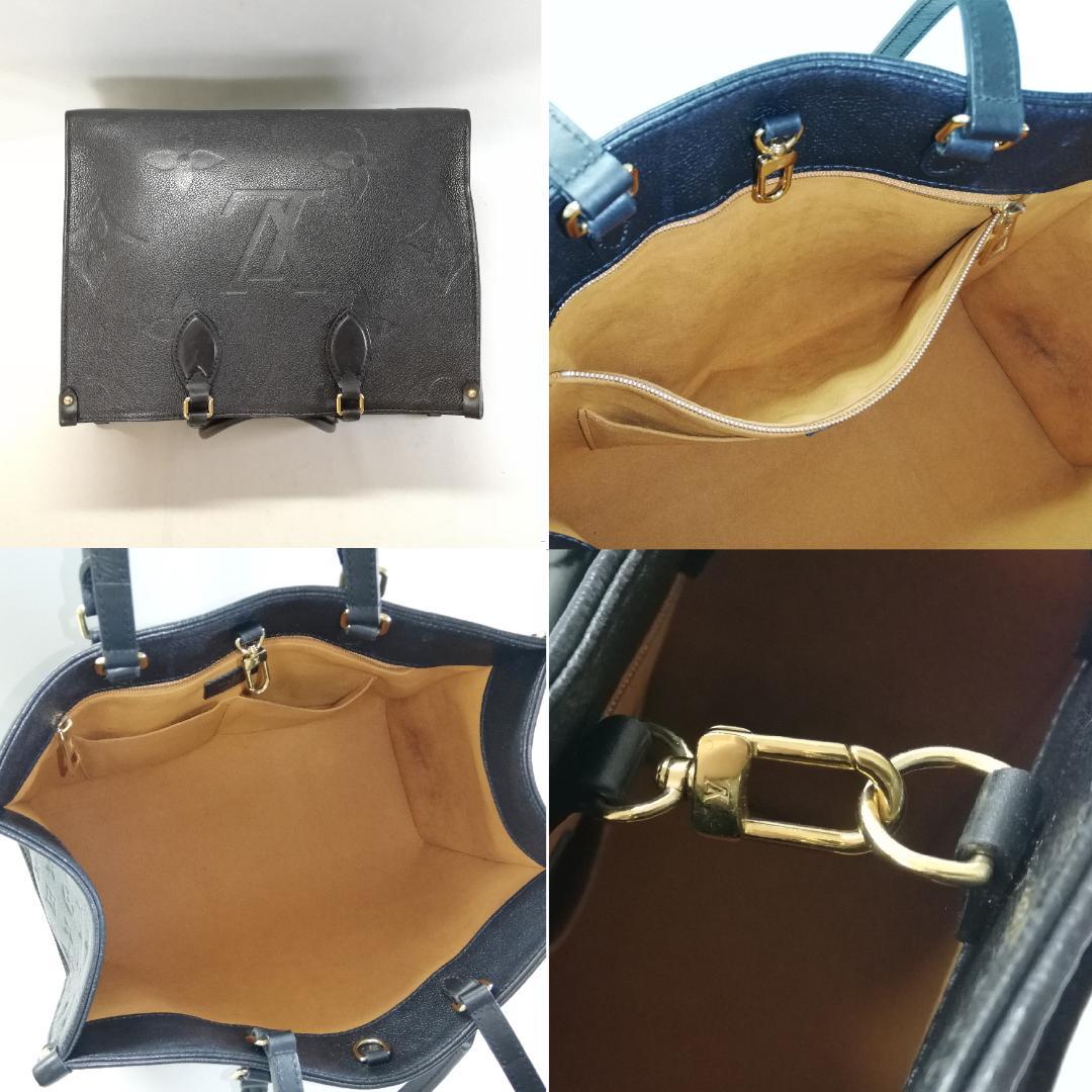 Louis Vuitton On The Go MM Black Tote Bag — view 4