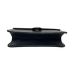 Chanel Lambskin Quilted CC Logo Chain Shoulder Bag Black — view 5