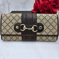 Gucci Wallet Horsebit Diamante